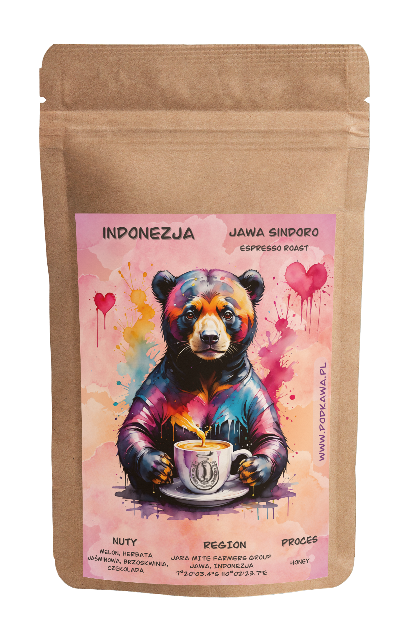 Indonezja Jawa Sindoro Honey – Espresso Roast
